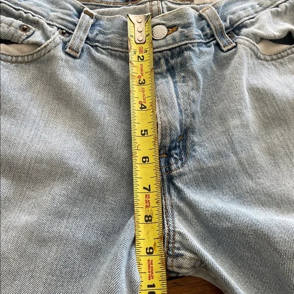 Vintage Levi’s 518 superlow light wash boot cut  denim jeans ( 30 x 28 ) USA - Picture 12 of 16